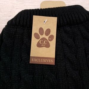cc beanie dog sweater